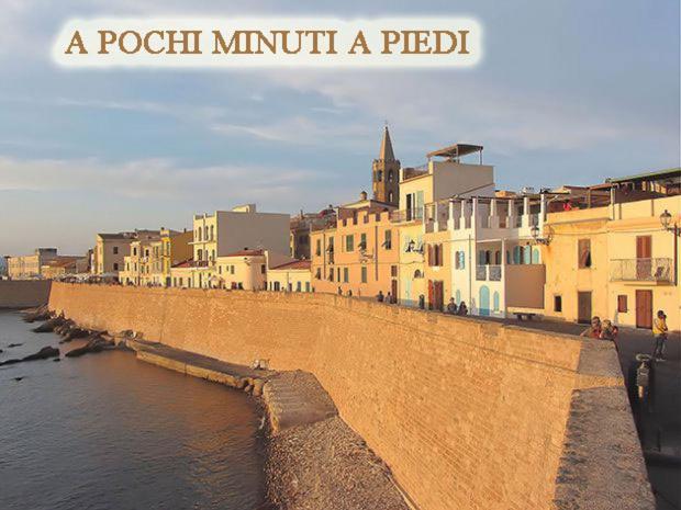 Sette33- Appartamento Centrale, 2 Camere , Terrazzo , Ben Servito Alghero Esterno foto
